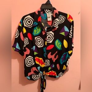 Stranger Things Season 3 cosplay crop top t-shirt size XL